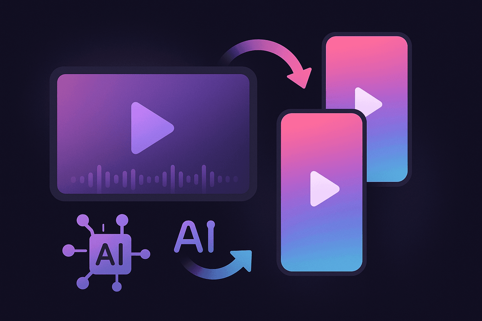Illustration : Outil de repurposing vidéo IA : le guide pratique
