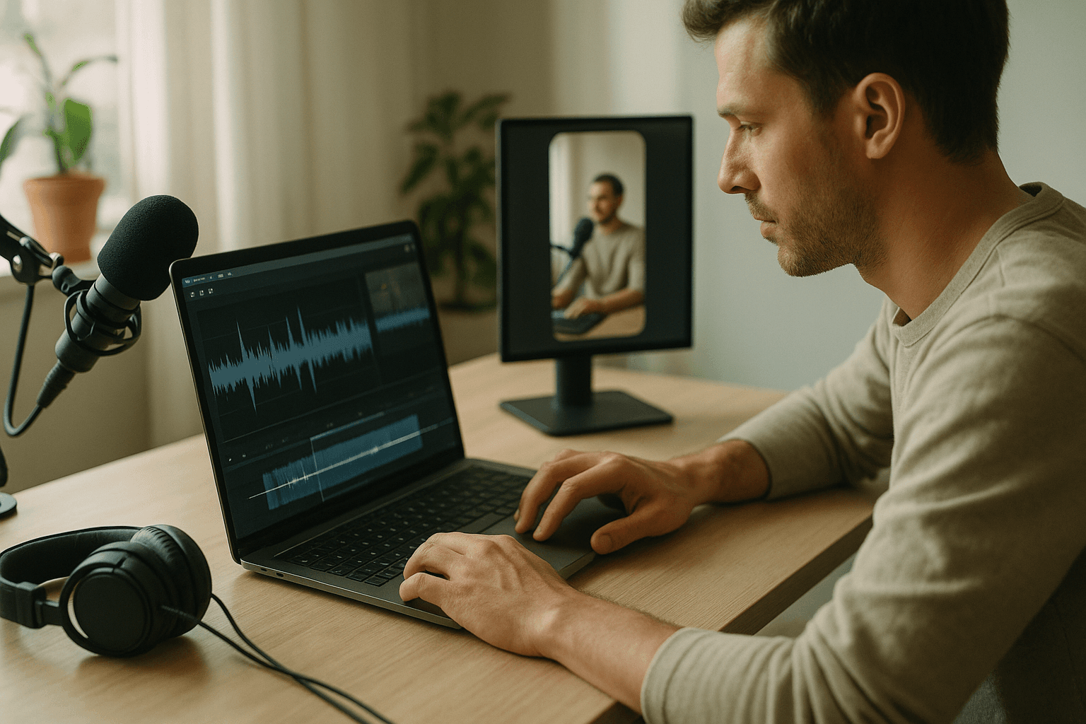 Illustration : Podcast in kurze Clips umwandeln: a practical guide